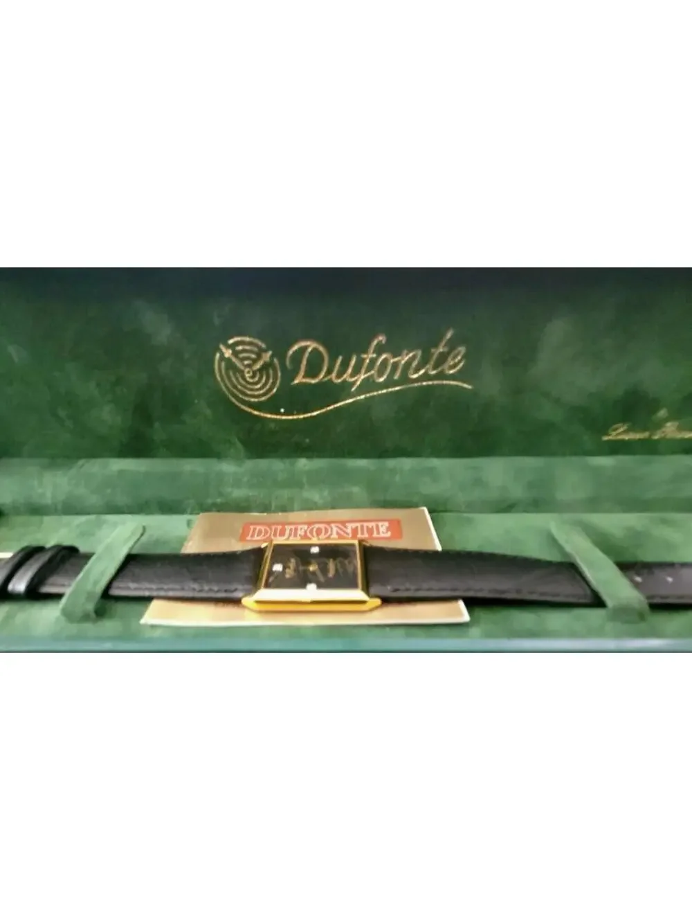Extremely Rare Dufonte Lassale Diamond Dial Very Collectable